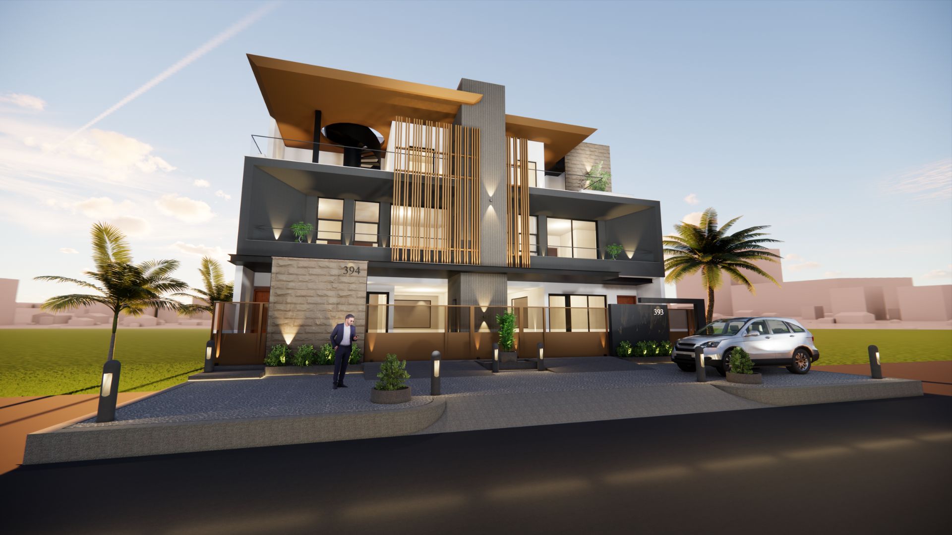 best modern house in panipat
